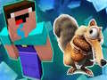 Mchezo Noob Parkour: Snow Age