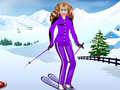 Mchezo Barbie Snowboard Dress