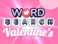 Mchezo Word Search Valentine's