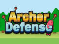 Mchezo Archer Defense Advanced