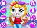 Mchezo Chic Baby Kitty Hair Salon