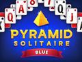 Mchezo Pyramid Solitaire Blue
