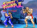 Mchezo Street Fighter II Ryu vs Sagat