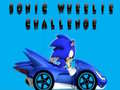 Mchezo Sonic Wheelie Challenge