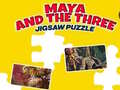 Mchezo Maya and the Three Jigsaw Puzzle