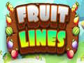 Mchezo Fruit Lines