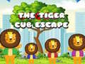 Mchezo The Tiger Cub Escape