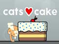 Mchezo Cats Love Cake