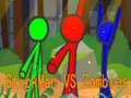 Mchezo StickMan Bros Vs Zombies