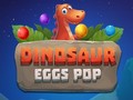 Mchezo Dinosaur Eggs Pop