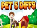 Mchezo Pet 5 Diffs