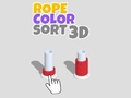 Mchezo Rope Color Sort 3D