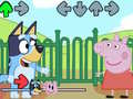 Mchezo FNF: Bluey VS Peppa Pig