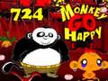 Mchezo Monkey Go Happy Stage 724