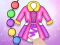 Mchezo Coloring Book: Clothes