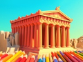 Mchezo Coloring Book: Parthenon Temple