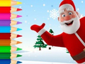 Mchezo Coloring Book: Christmas