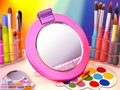 Mchezo Coloring Book Cosmetics