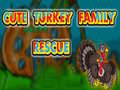 Mchezo Cute Turkey Family Rescue