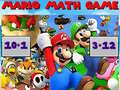 Mchezo Mario Math Game