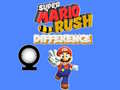 Mchezo Super Mario Rush Difference