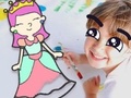 Mchezo Coloring Book: Prince And Princess