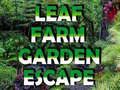 Mchezo Leaf Farm Garden Escape