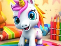 Mchezo Coloring Book: Unicorn