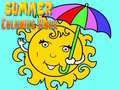 Mchezo Summer Coloring Book