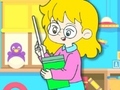 Mchezo Coloring Book: Teacher