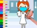 Mchezo Coloring Book: Doctor