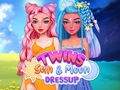 Mchezo Twins Sun & Moon Dressup
