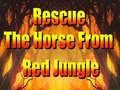 Mchezo Rescue The Horse From Red Jungle