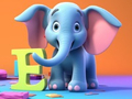 Mchezo Coloring Book: Letter E