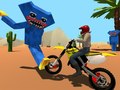 Mchezo Motoracer vs Huggy
