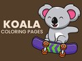 Mchezo Koala Coloring Pages