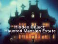 Mchezo Hidden Object: Haunted Mansion Estate