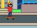 Mchezo Skateboard Wheelie
