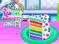Mchezo Make Rainbow Confetti Cake