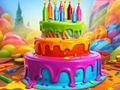 Mchezo Coloring Book: Happy Birthday