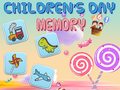 Mchezo Children's Day Memory