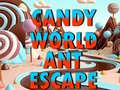 Mchezo Candy World Ant Escape