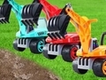 Mchezo Coloring Book: Excavator