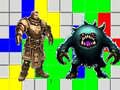 Mchezo Fantasy Fighter Tetris