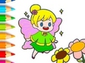 Mchezo Coloring Book: Fairy