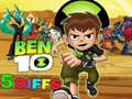 Mchezo Ben 10 5 Diffs
