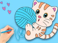 Mchezo Coloring Book: Cute Cat