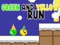 Mchezo Green and Yellow Run