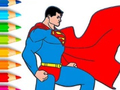 Mchezo Coloring Book: Superman