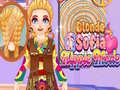 Mchezo Blonde Sofia Hippie Mode